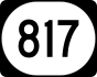 Kentucky Route 817 marker