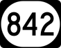 Kentucky Route 842 marker