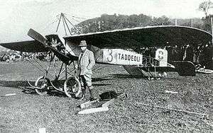 Morane-Saulnier monoplane used in George de Forest Brush's experiments on transparency