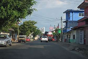 Street in downtown Tapachula