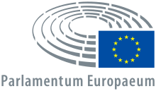 The logo of the European Parliament