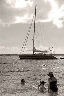 Sailing in Exuma