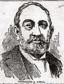 A black-and-white drawing of a bearded man