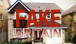 The Fake Britain logo