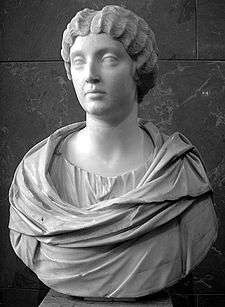 Bust of Marcus Aurelius' wife Faustina