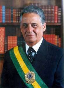 Official portrait of Fernando Henrique Cardoso