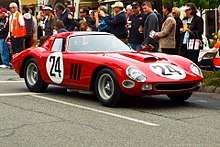 1964 250 GTO (chassis 5575GT), clearly showing the updated Series II bodywork