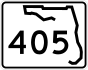 State Road 405 marker