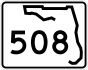 State Road 508 marker