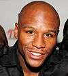 Floyd Mayweather Jr at a promotional event in 2010