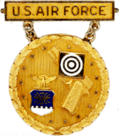 Former U.S. Air Force National Gold Excellence-in-Competition (EIC) Pistol Badge