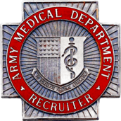 USA Medical Recruiter Badge