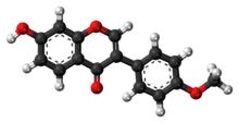 Formononetin molecule