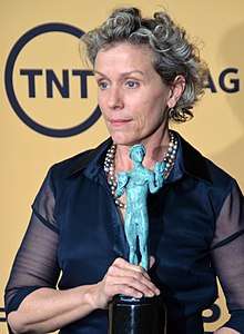 Photo of Frances McDormand in 2015.