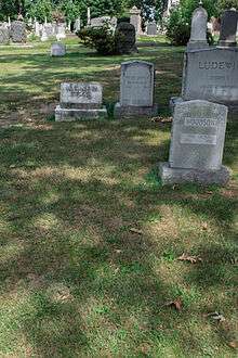 image of unmarked burial plot at Glenwood Cemetery in Washington, D.C.