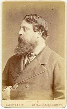 Photograph of Lord Rendlesham, about 1874, when he was 34.