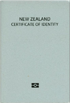 New Zealand Certificate of Identity cover