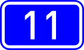 National Road 11 shield