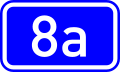 National Road 8a shield