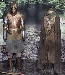Brienne and Jaime costumes