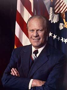 President Gerald R. Ford 1974.