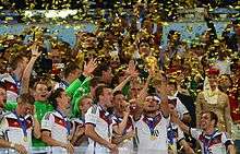 Germany lift the World Cup in 2014