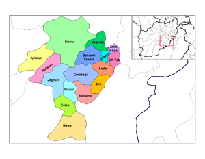 Andar District in red