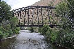 Gimlet Pegram Truss Railroad Bridge