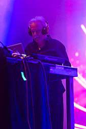 Giorgio Moroder performing in 2015