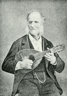 Giovanni Vailati with Lombardy mandolin