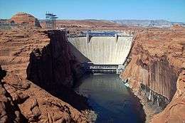 Glen Canyon Dam, to which Katie Lee was a vocal opponent.