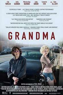 Grandma, the movie, theatrical release poster