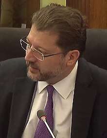 Still image of David Grosso, from a streaming video