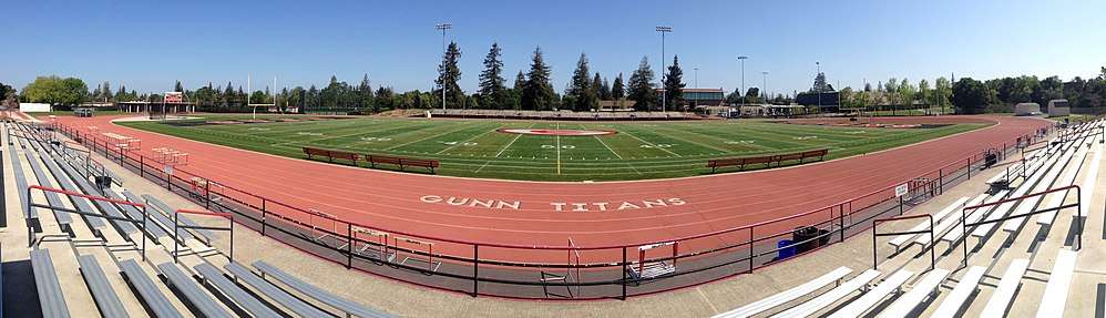 Gunn High School football field