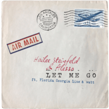 The cover consists of an air delivered package with a packaging stamp on the right corner and both the 'Air Mail' stamp and release date seal opposite it.
