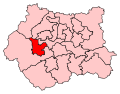 A medium-sized constituency situated in the north west of the county.