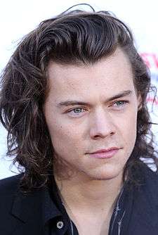 Harry Styles on the ARIA Awards red carpet.
