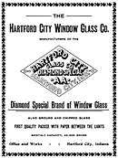advertisement from the 1890s with diamond-shaped logo