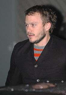 Photo of Heath Ledger attending the Berlin Film Festival in 2006