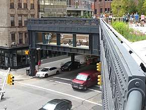 Elevated viewing area at 10th Avenue and 17th Street