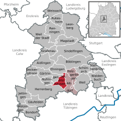 Hildrizhausen in BB.svg