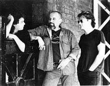 Promo photo from 1994, L-R Peter Wells, Paul Norton, Cletis Carr.