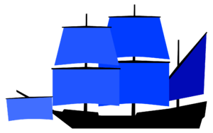 Classic "ship rigged" ship (16–17th centuries) (not a ship by later definitions)