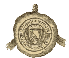 A seal depicting a raven