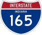 Interstate 165 marker