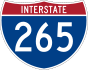 Interstate 265 marker