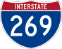Interstate 269 marker