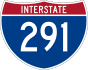 Interstate 291 marker