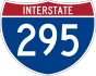 Interstate 295 marker
