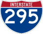 Interstate 295 marker